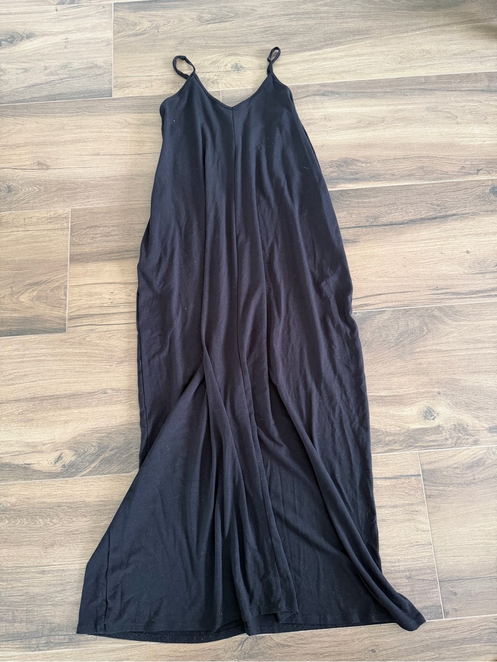 Black Zenana Oversized Maxi Dress